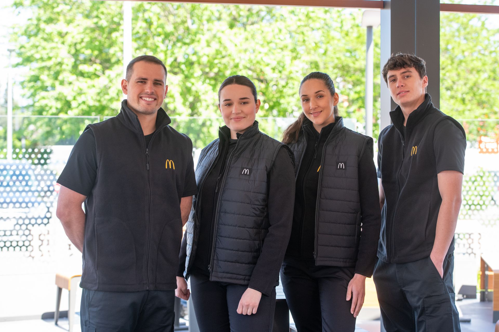 Pulls vestes et parkas ek-Kinox pour restaurants et bureaux mcDonald's