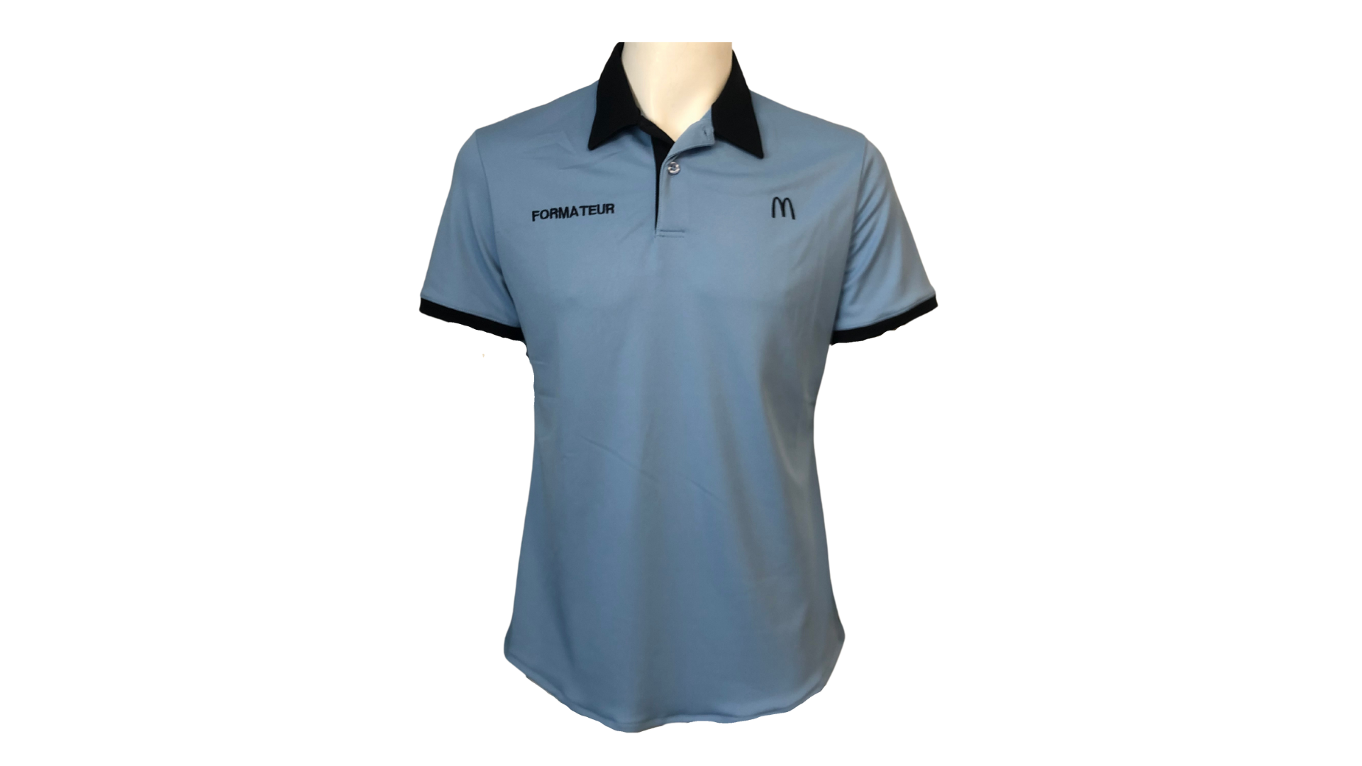 Polo Sailor Personnalisation Formateur Noir