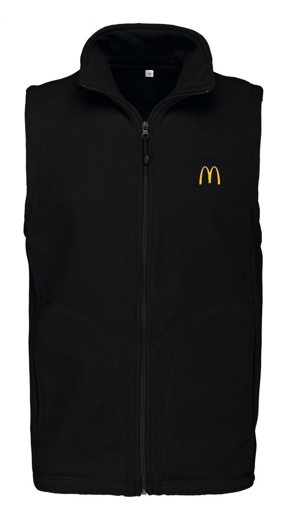 SLEEVELESS FLEECE